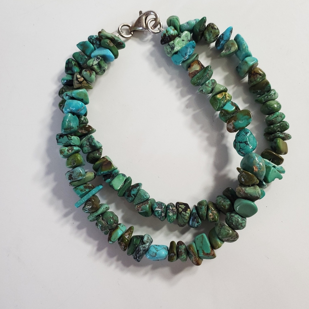 Turquoise Double Loop Bracelet